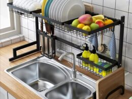 Kitchen Dish Rack Single Level Easy assembly