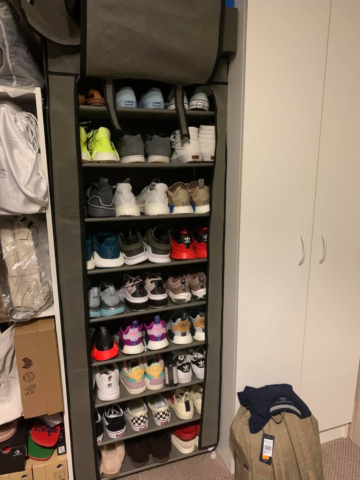 Portable Shoe Storage Rack 9 Levels - Image 2