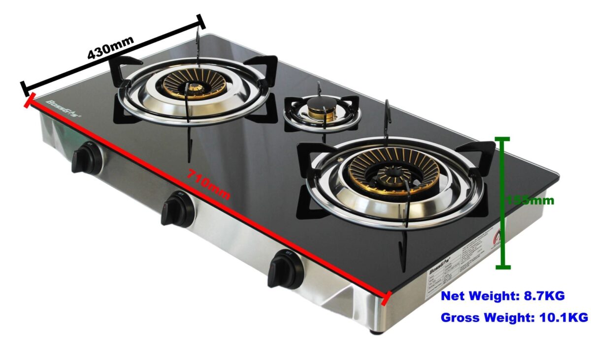 Triple Gas Cooker Glass Top - Image 3