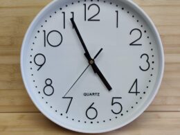 White Wall Clock