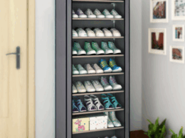 Portable Shoe Storage Rack 9 Levels