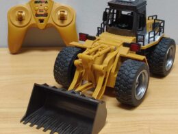 RC bulldozer loader truck