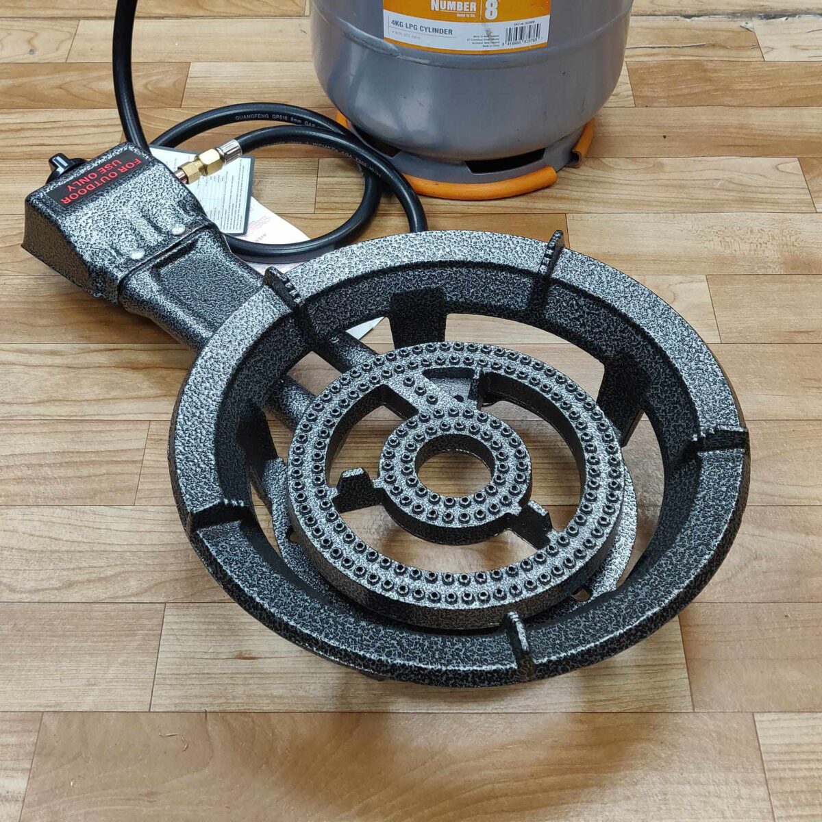Two ring burner gas cooker - Image 4