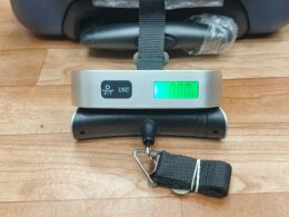 Digital suitcase luggage scale