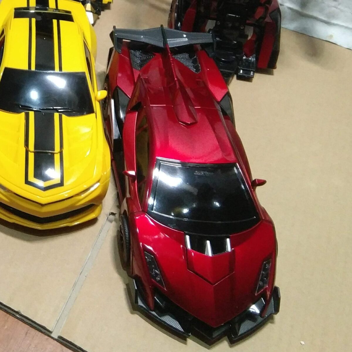 Lamborghini transformers remote control car