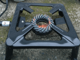 Steel Frame Ring Burner Cast Iron Gas Cooker