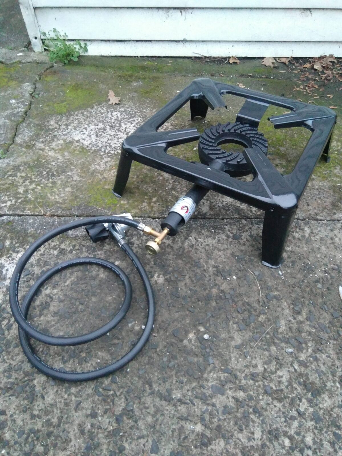 Steel Frame Ring Burner Cast Iron Gas Cooker - Image 5