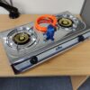 Gas Stove Double Burner Stainless steel - Image 2