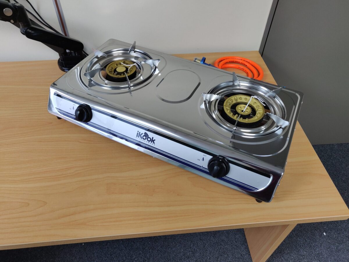 Gas Stove Double Burner Stainless steel - Image 3