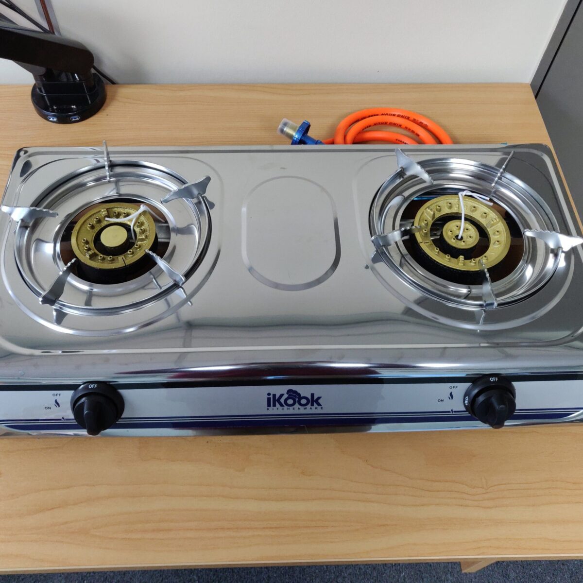 Gas Stove Double Burner Stainless steel