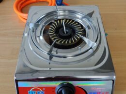 Single Burner Stainless Steel Gas Cooker