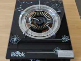 Single Burner Glass Top Gas Stove