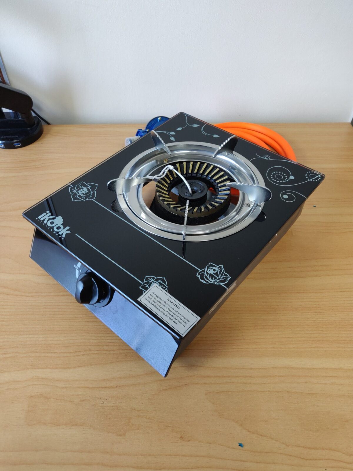Single Burner Glass Top Gas Stove - Image 2