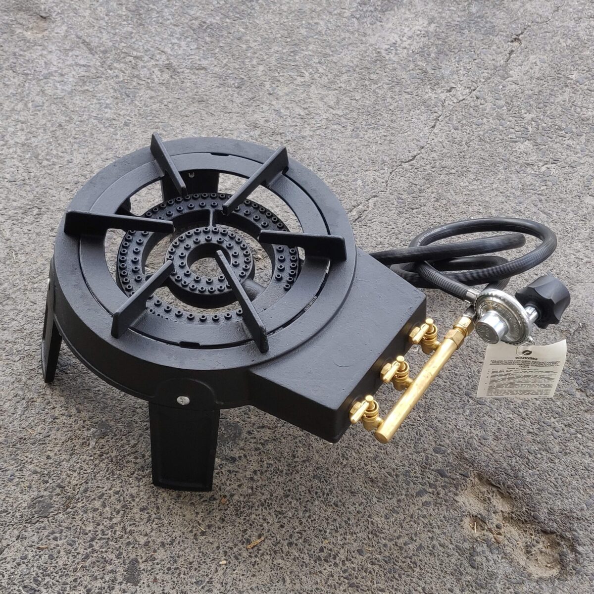 Triple Burner Cast Iron Gas Cooker - Image 4