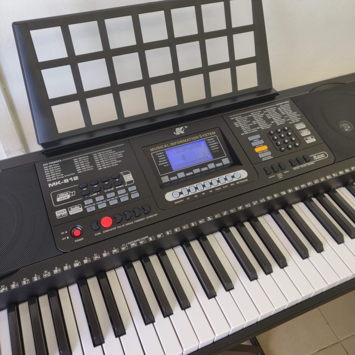 Keyboard Piano 61 Keys +Touch Sense + Vibrato - Image 9