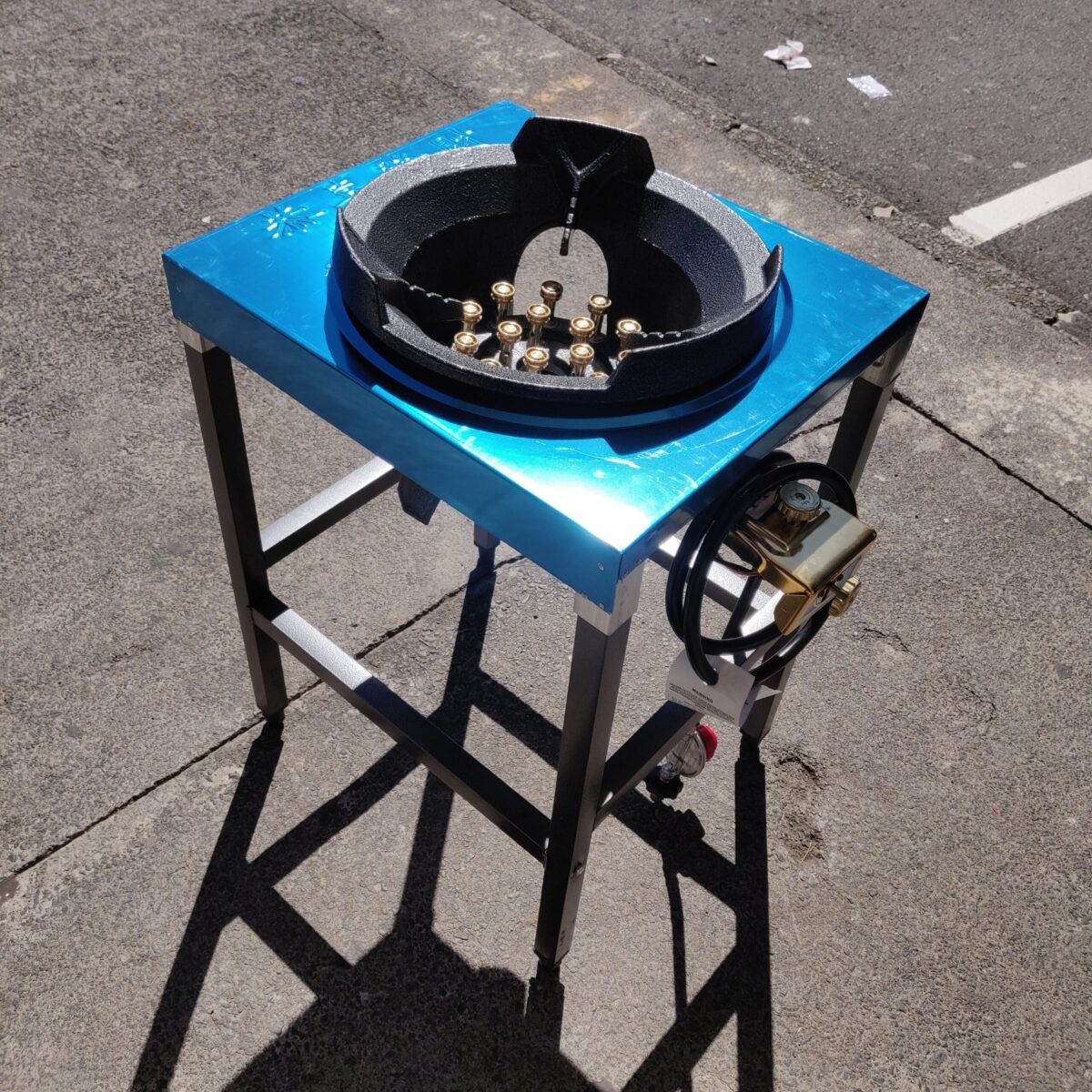 Large High Pressure Gas Cooker with Stand - Image 4