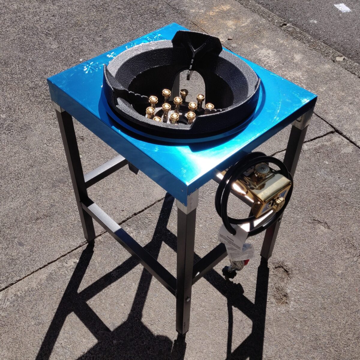 Large High Pressure Gas Cooker with Stand - Image 7