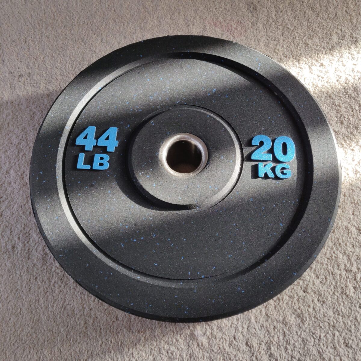 Bumper Plates (Rubber) 1 x 20kg - Image 2