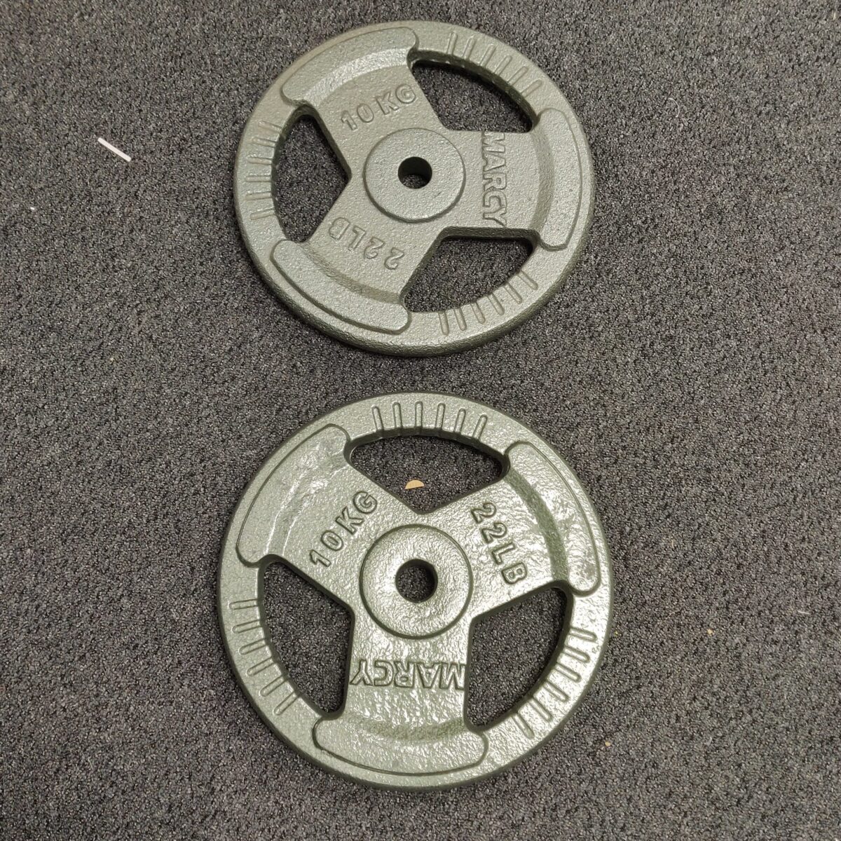 Metal weights 1 x 10kg - Image 3