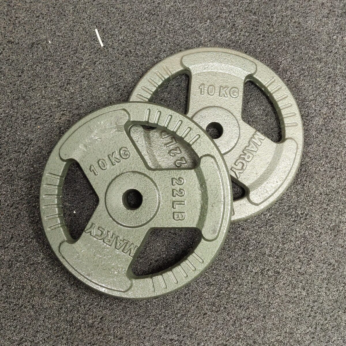 Metal weights 1 x 10kg - Image 4
