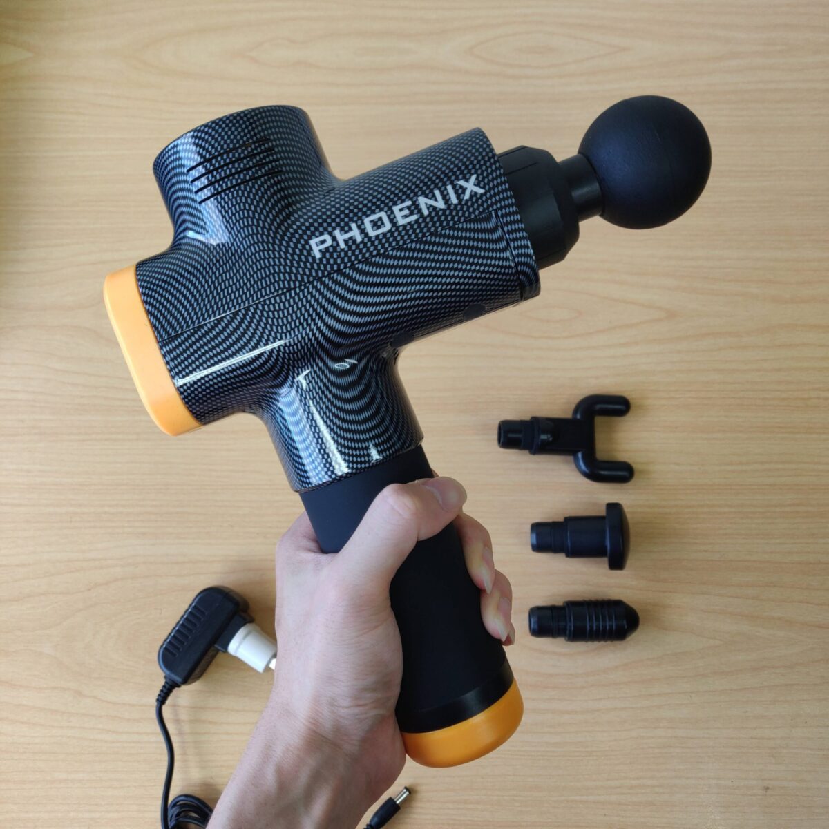 Massage Gun Phoenix Gold + Case - Image 7