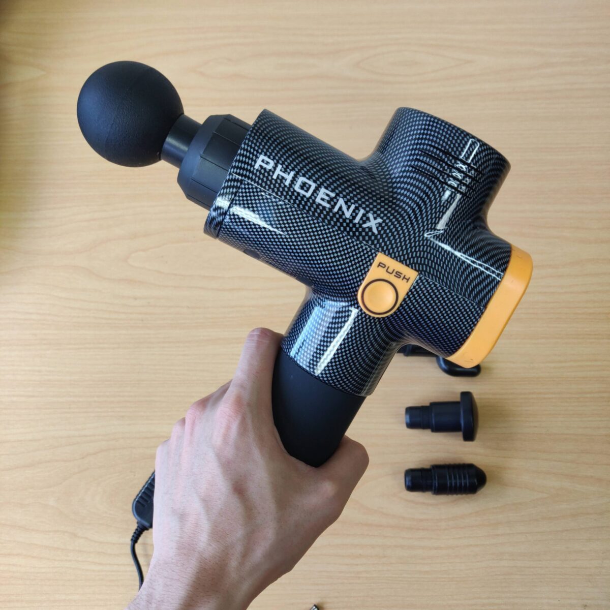 Massage Gun Phoenix Gold + Case - Image 8