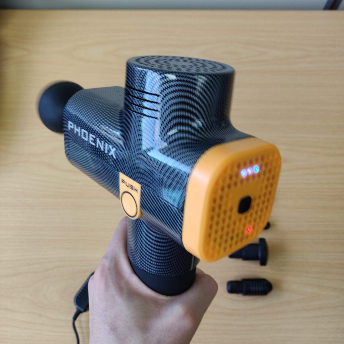 Massage Gun Phoenix Gold + Case - Image 11