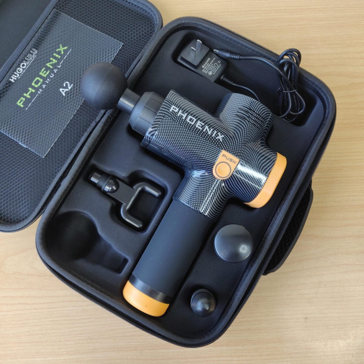 Massage Gun Phoenix Gold + Case - Image 15