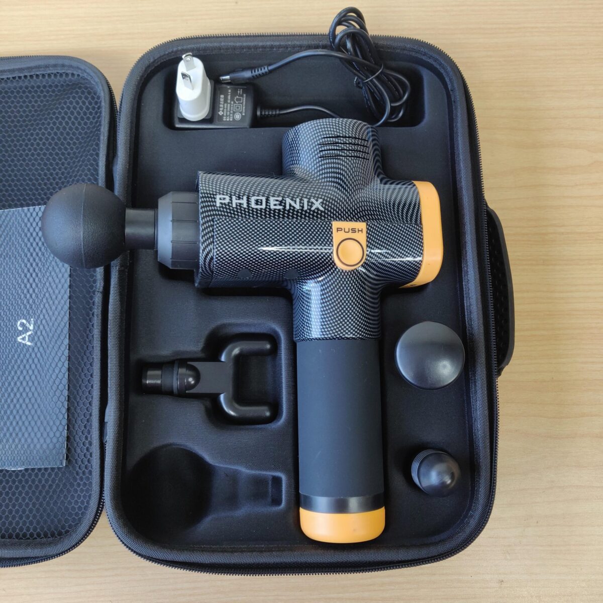 Massage Gun Phoenix Gold + Case - Image 16