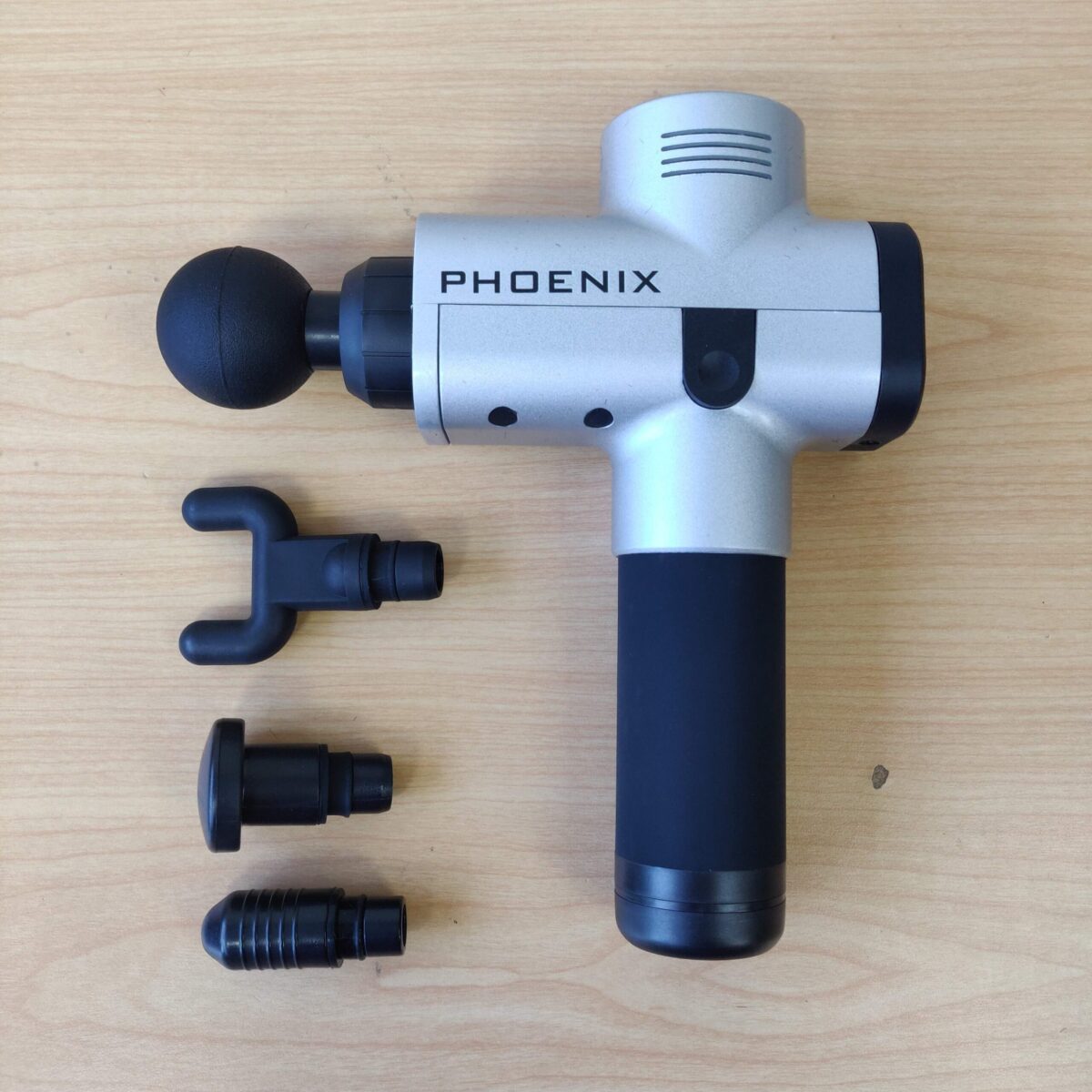 Massage Gun Phoenix Silver + Case