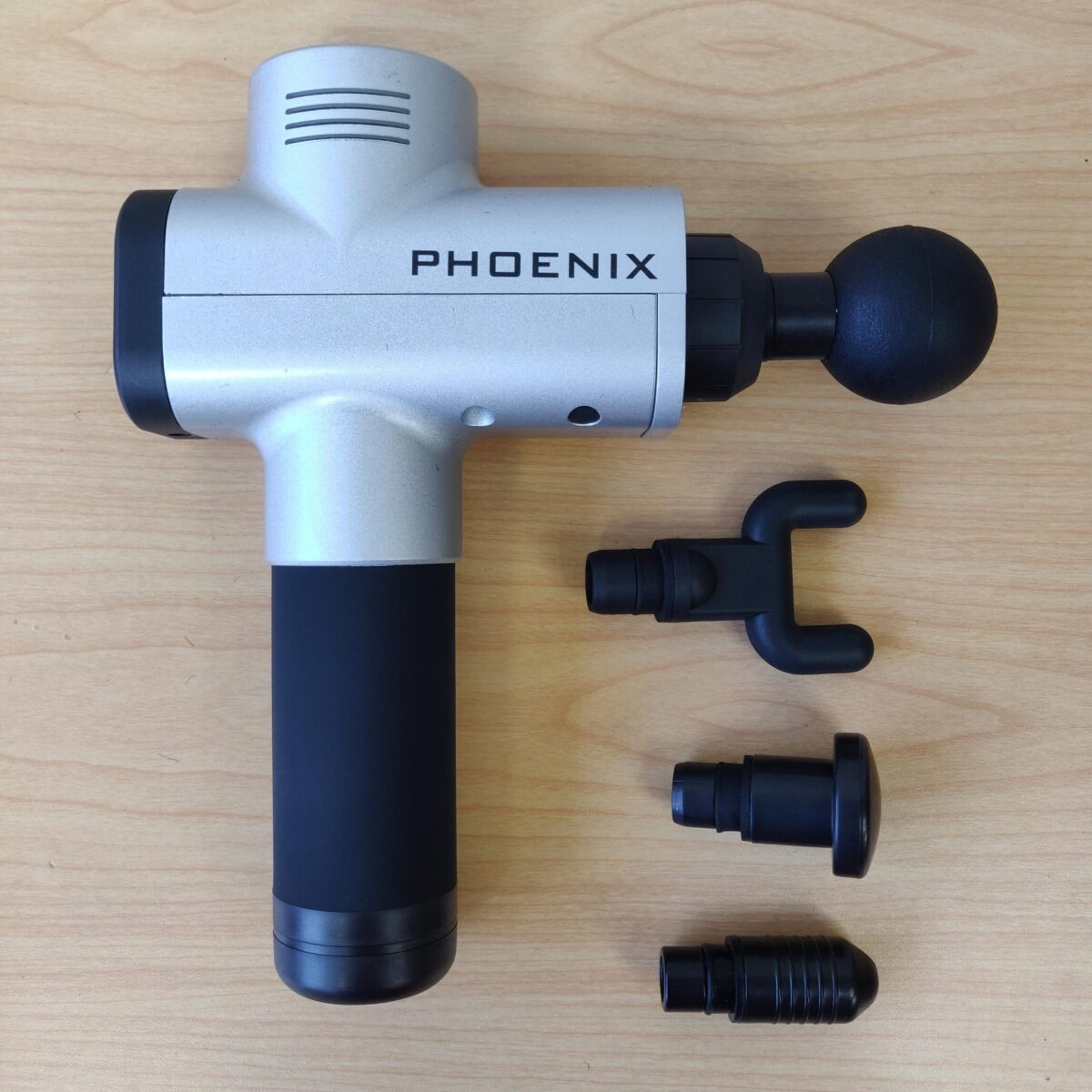 Massage Gun Phoenix Silver + Case - Image 2