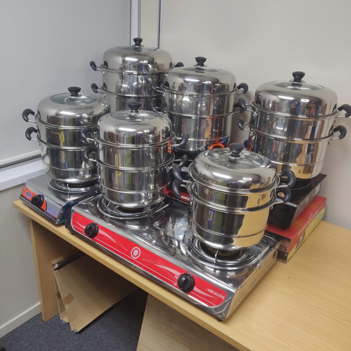 Steamer Stock Pot 3 Tier (30cm) - Image 2