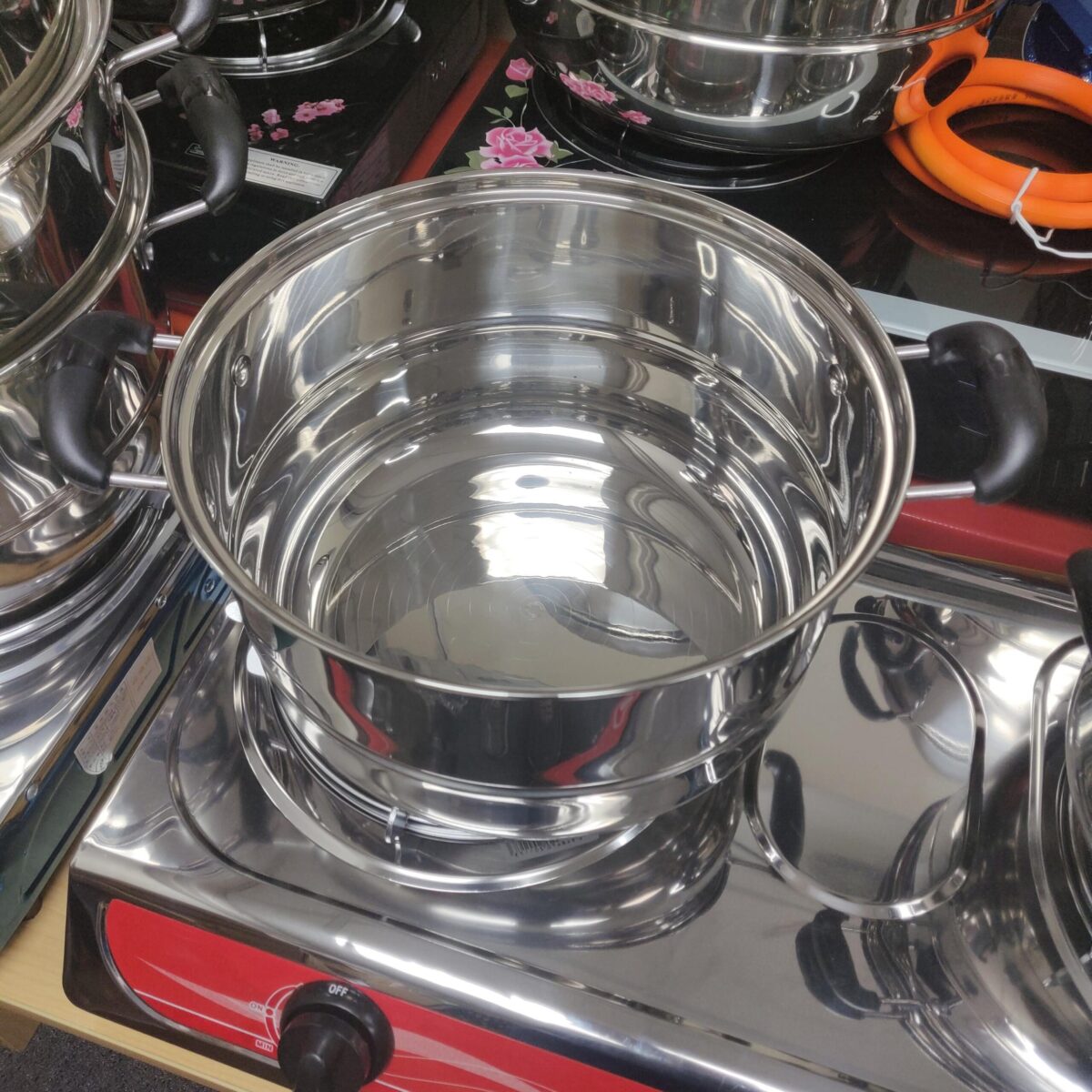 Steamer Stock Pot 3 Tier (30cm) - Image 6