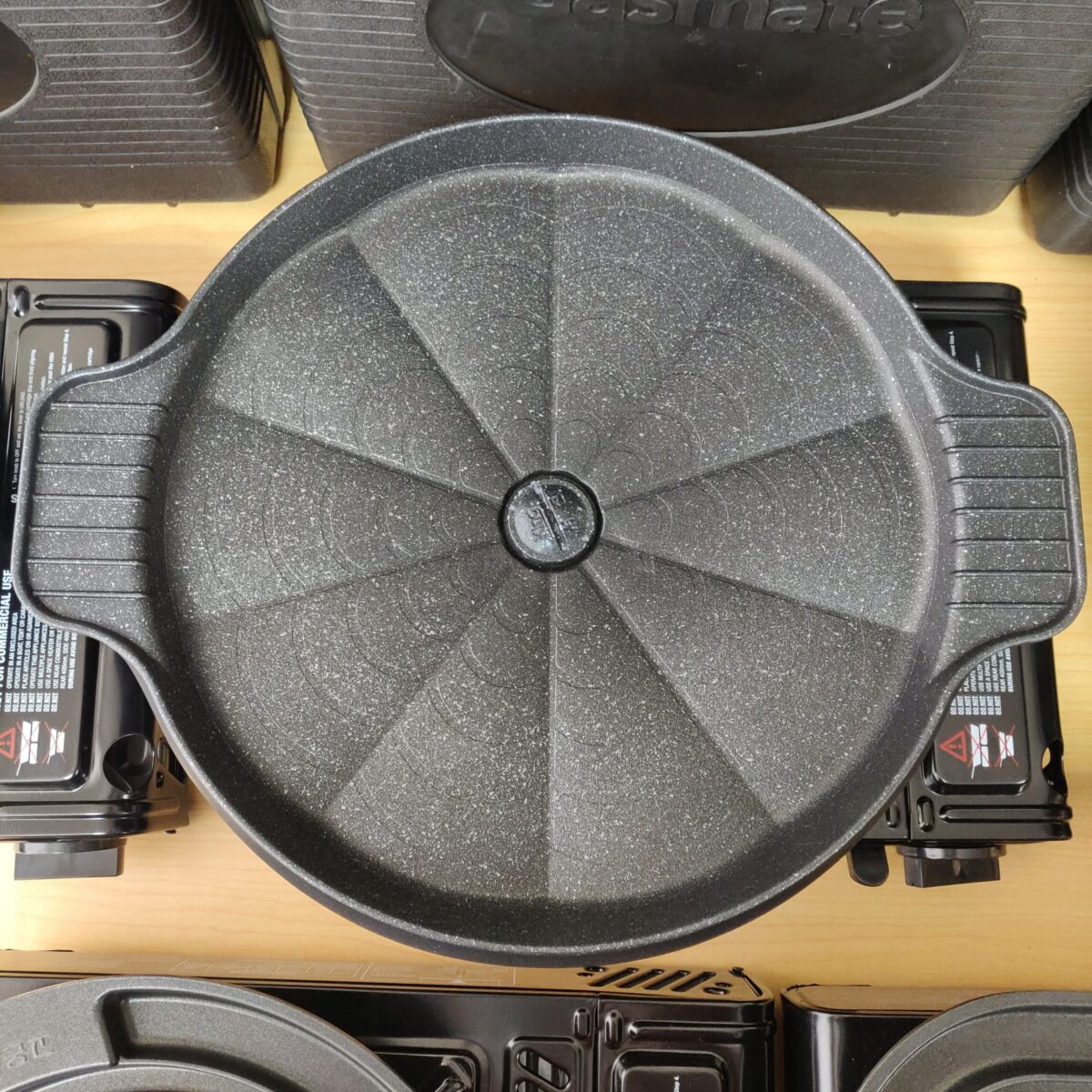 Korean BBQ plate (circle - thick)