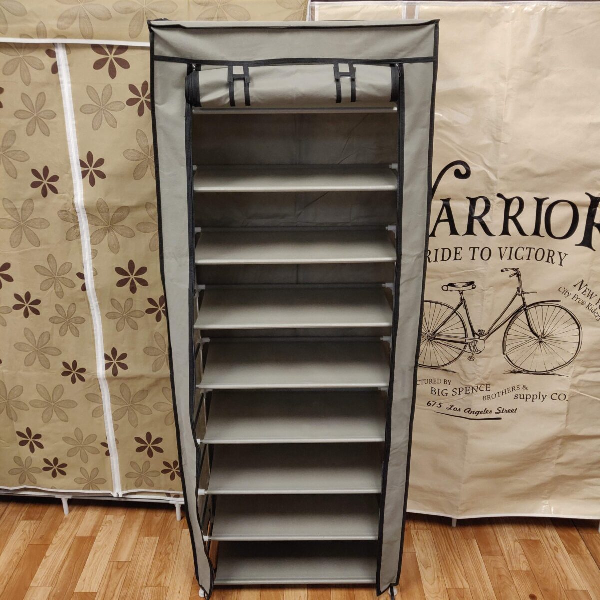 Shoe rack storage (9 tier) - Image 4