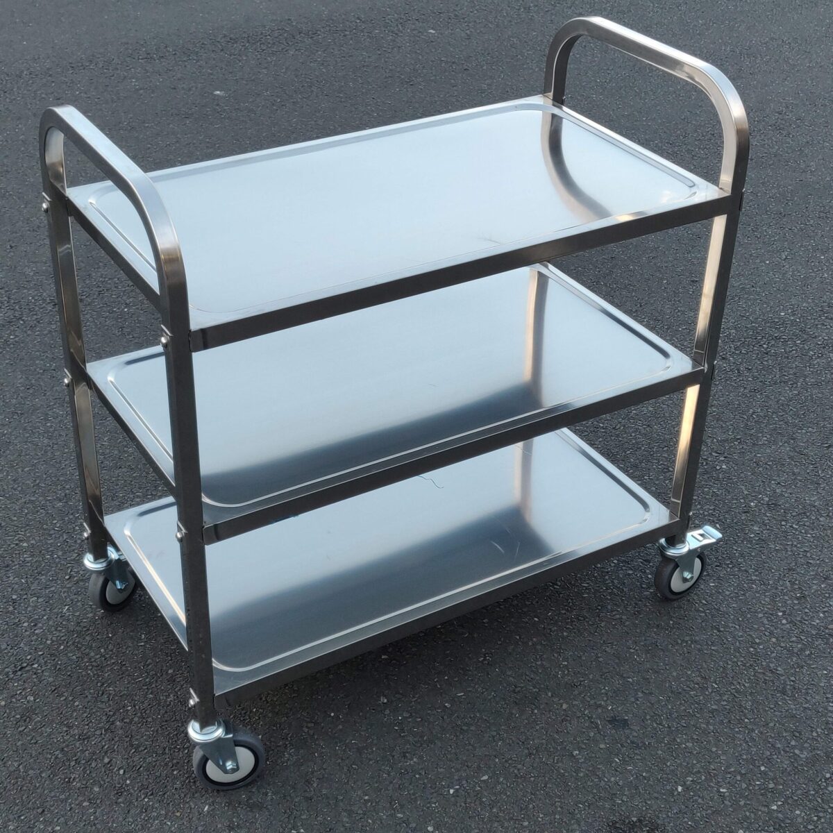 Stainless steel 3-Tier Trolley