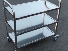 Stainless steel 3-Tier Trolley