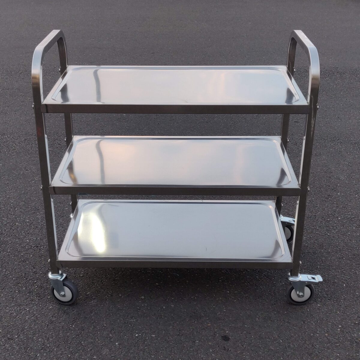 Stainless steel 3-Tier Trolley - Image 5