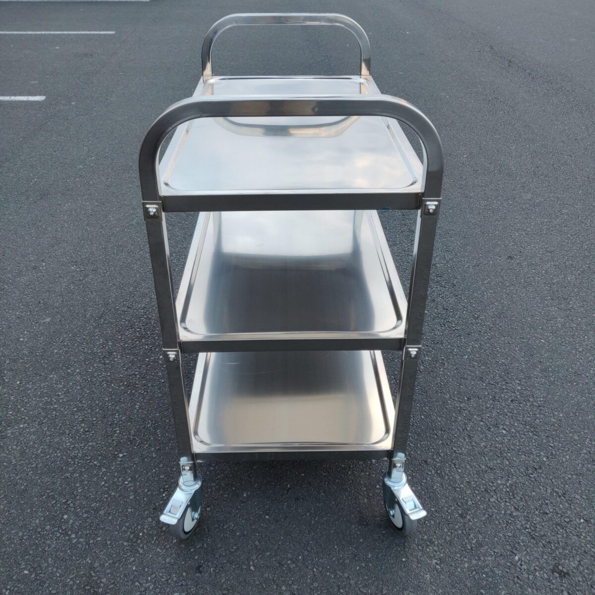 Stainless steel 3-Tier Trolley - Image 6