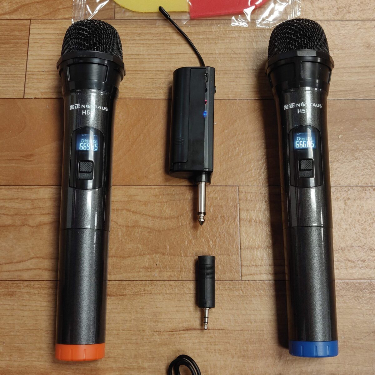 Rechargeable Dual Wireless microphone