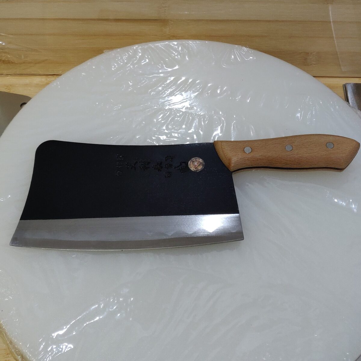 Cleaver chopping knife (31cm long) - Image 2
