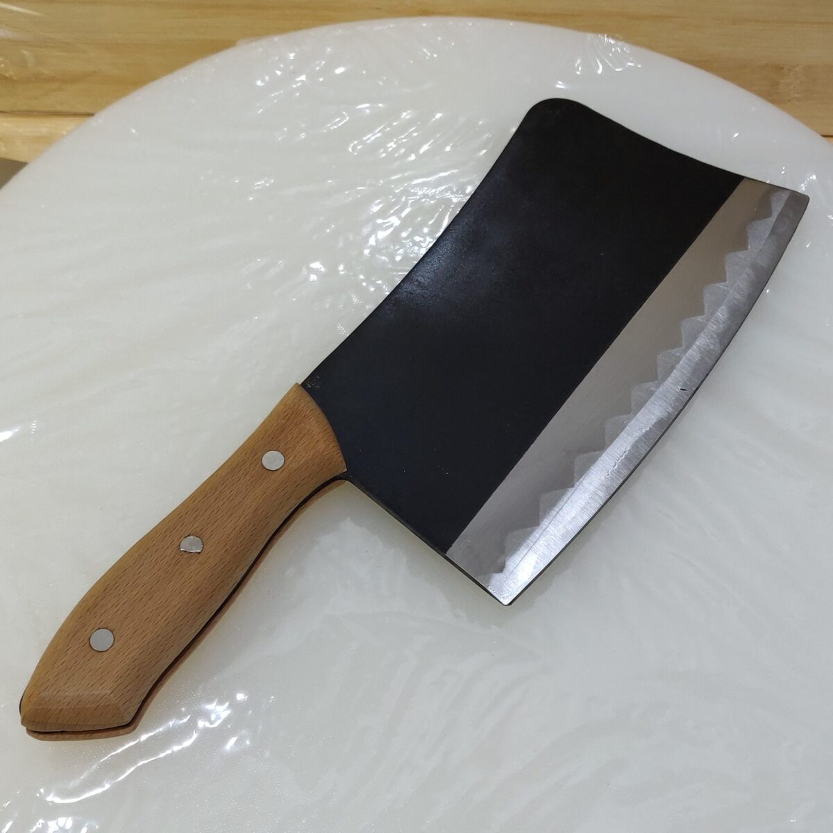 Cleaver chopping knife (31cm long) - Image 4
