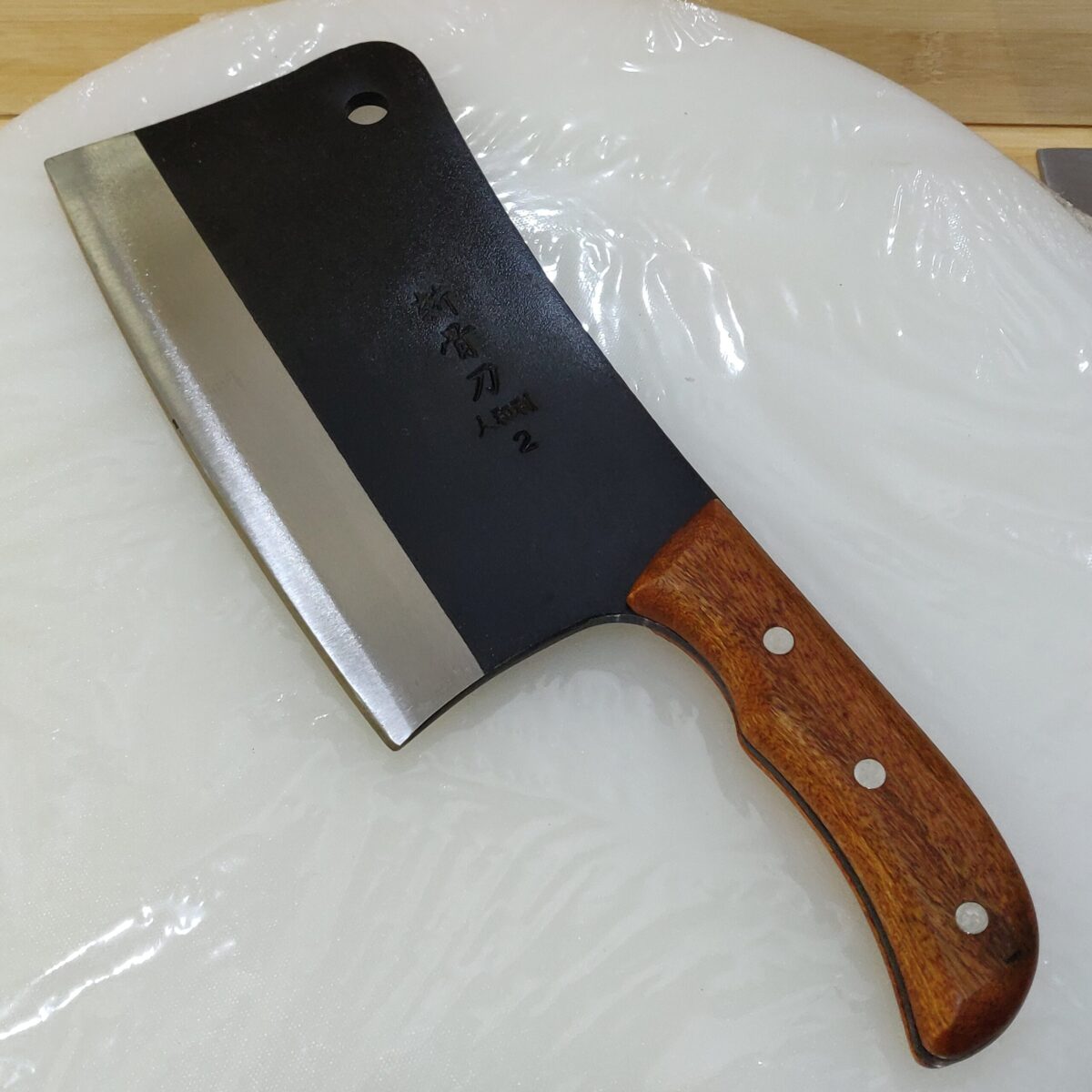 Cleaver chopping knife (40cm long) - Image 4