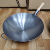 Iron wok with handle 32cm, 4L