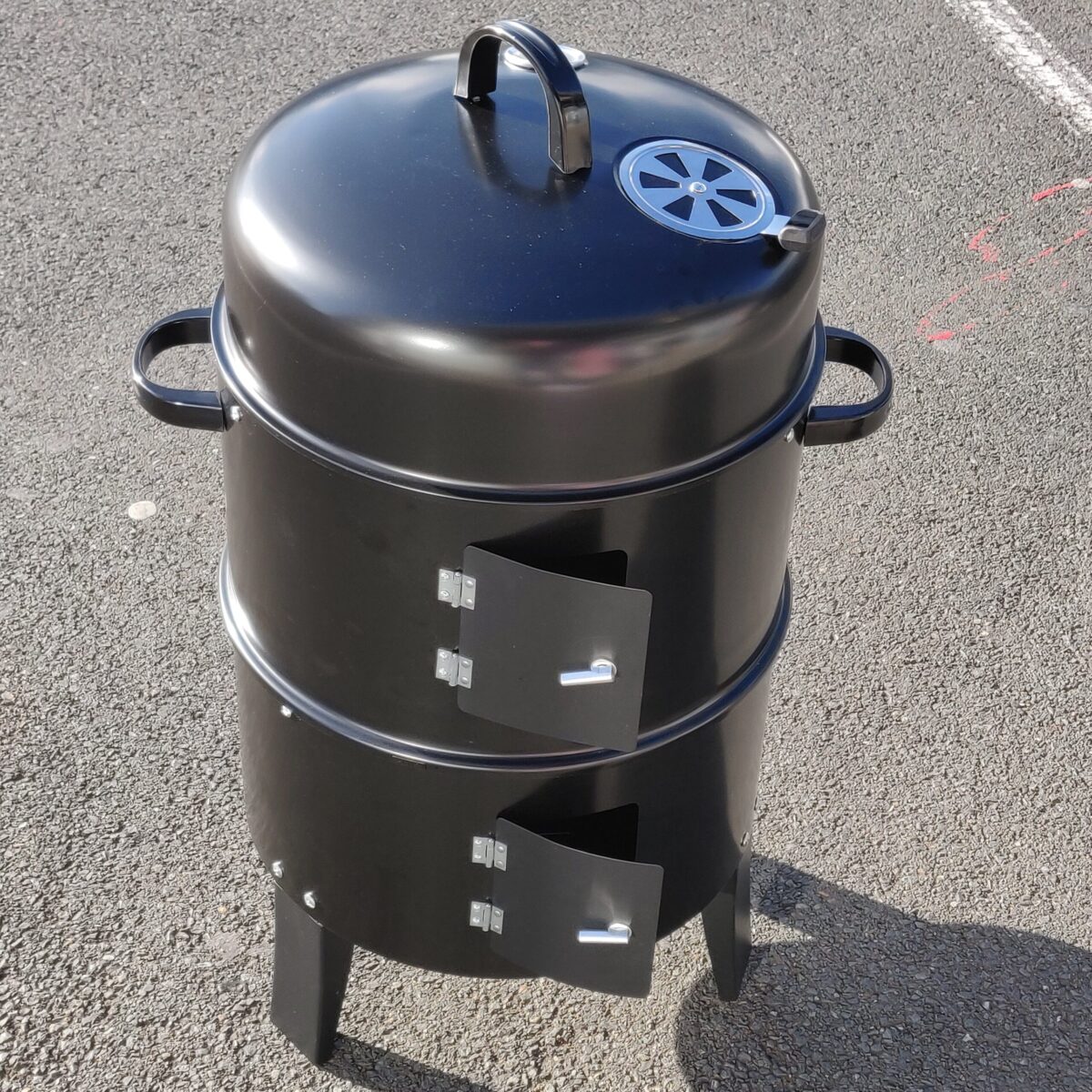 BBQ charcoal smoker grill - Image 9
