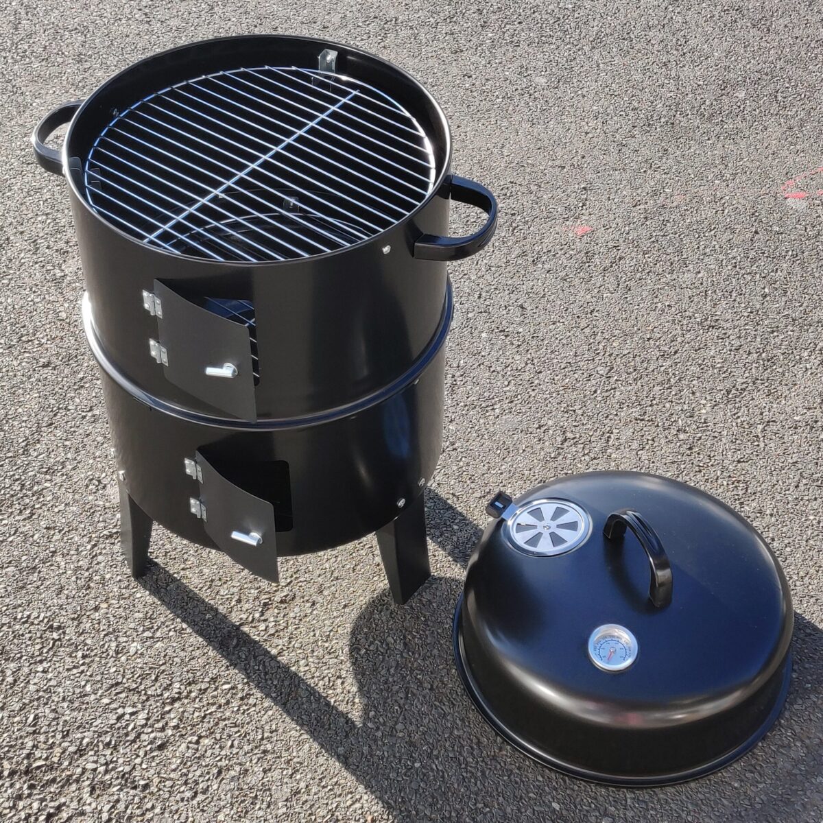 BBQ charcoal smoker grill - Image 5