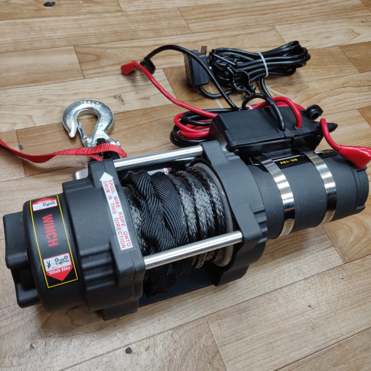 Electric winch 1.3tonnes 3000pounds - Image 7