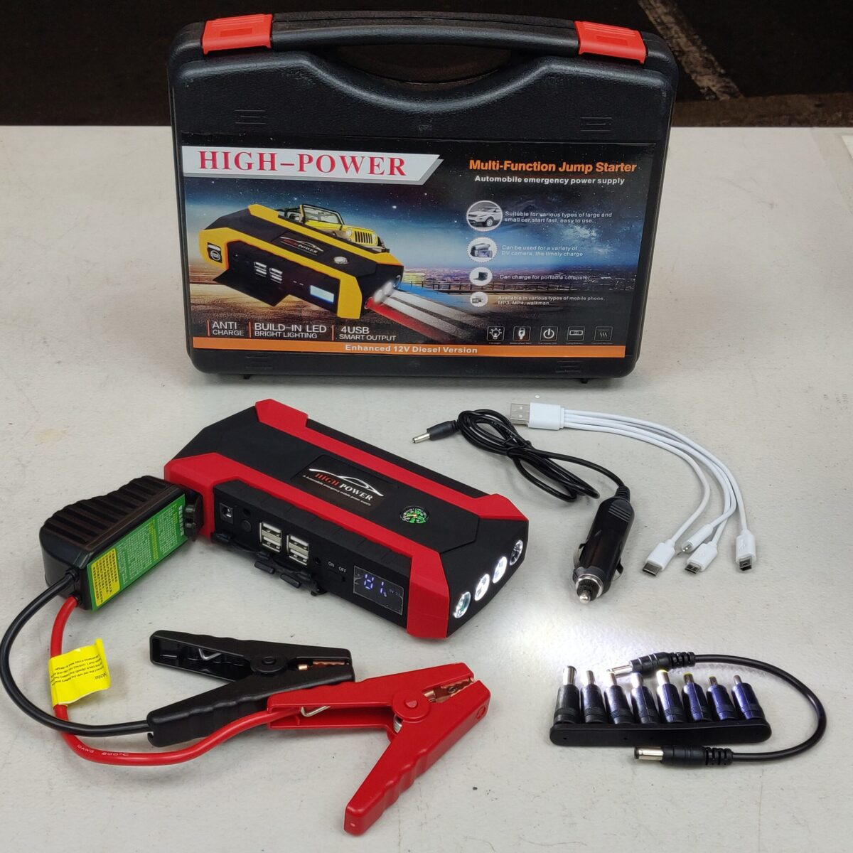 Car battery jump starter