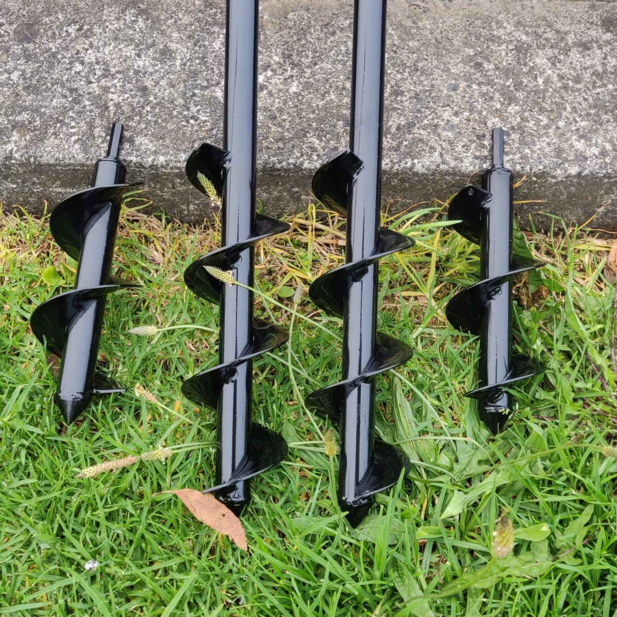 Auger hole digger drill bit (25cm long 80mm diameter) - Image 5