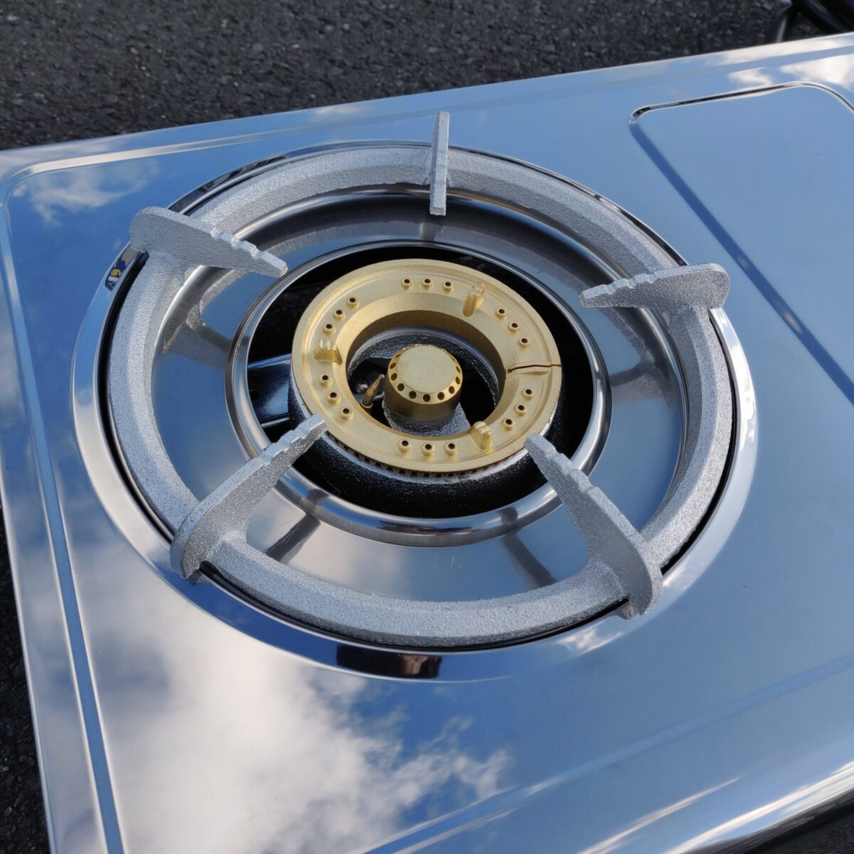 Double Burner Gas Cooker Stainless steel - Image 4
